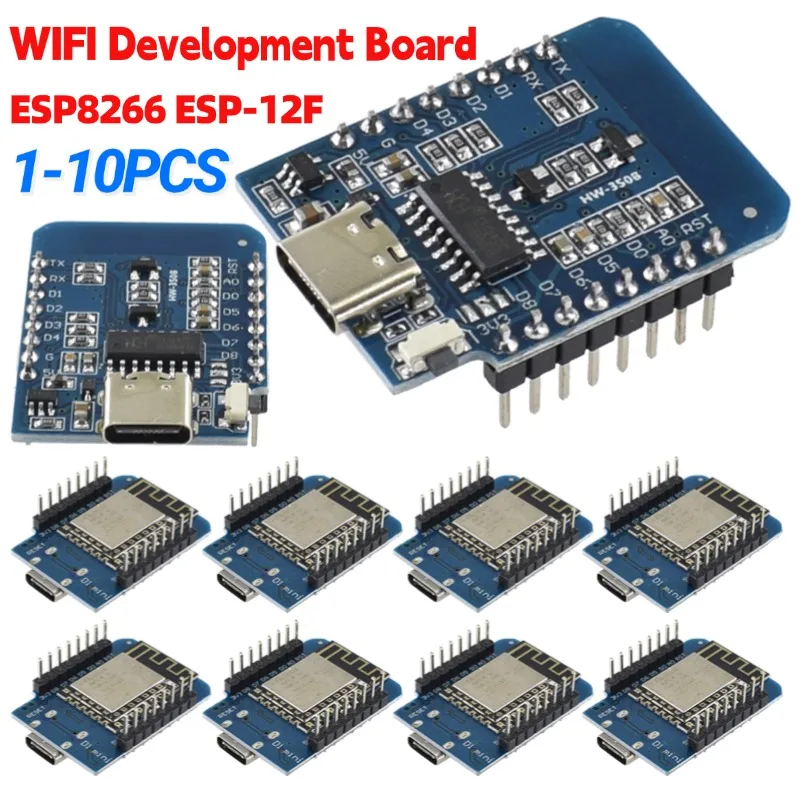 Esp8266 Nodemcu Board - 1-10PCS ESP8266 ESP-12F D1 미니 WIFI