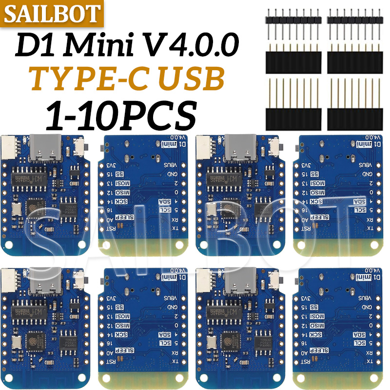 1-10PCS WeMos D1 미니 ESP8266 WI - Esp8266 Nodemcu Board 리뷰 및 가격