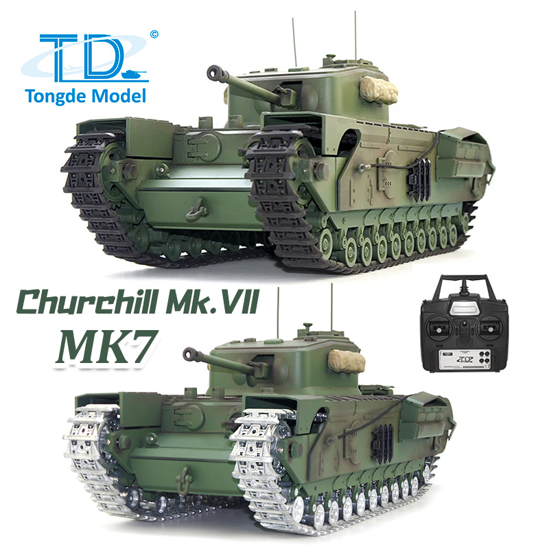 Tongde RC 탱크 1/16 처칠 Mk.VII C2 - Home Automation Tutorial 리뷰 및 가격