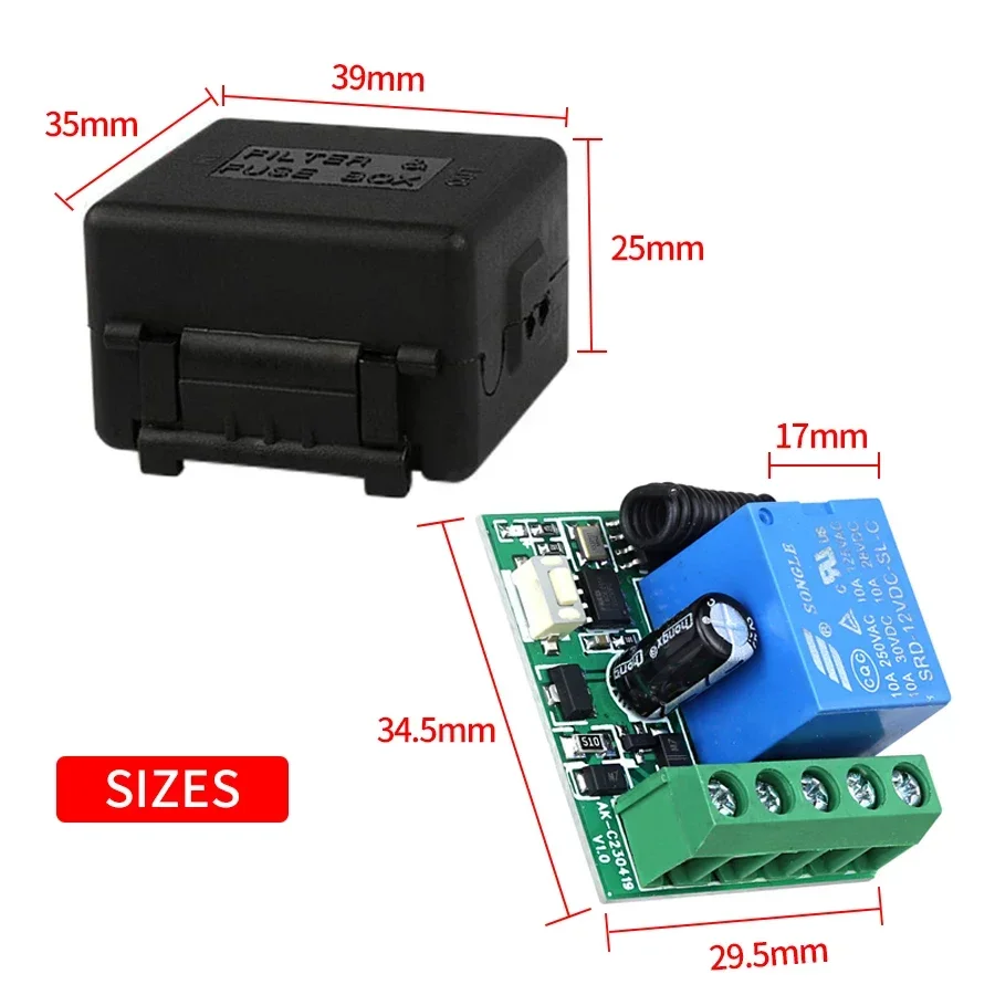 RF 433Mhz 무선 조명 스위치 DIY 모듈 DC1 - 433Mhz Receiver Module 리뷰 및 가격