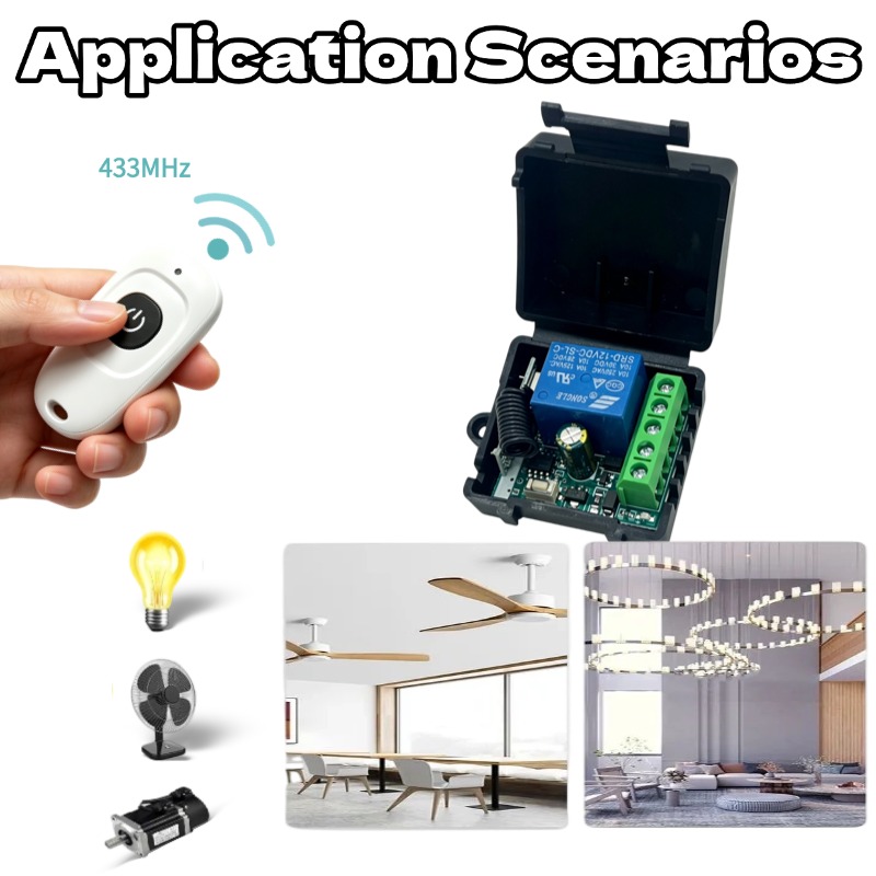 433MHz DC 12V 1채널 릴레이 모듈 수신기 E - 433Mhz Receiver Module 리뷰 및 가격