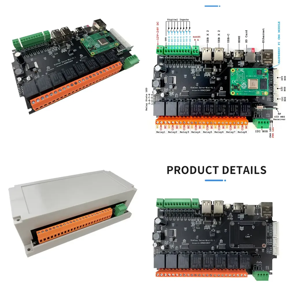 KinCony Raspberry Pi - 서버 미니 홈 - Home Automation Raspberry Pi 리뷰 및 가격