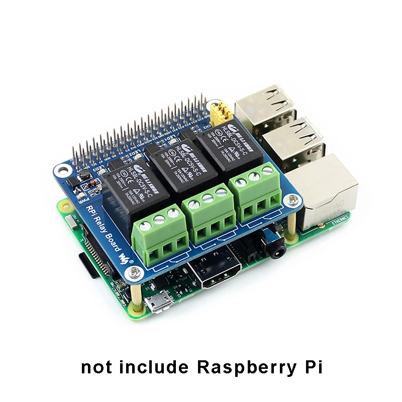 3채널 릴레이 확장 보드 라즈베리 파이 4B 3B+ 3 - Home Automation Raspberry Pi 리뷰 및 가격