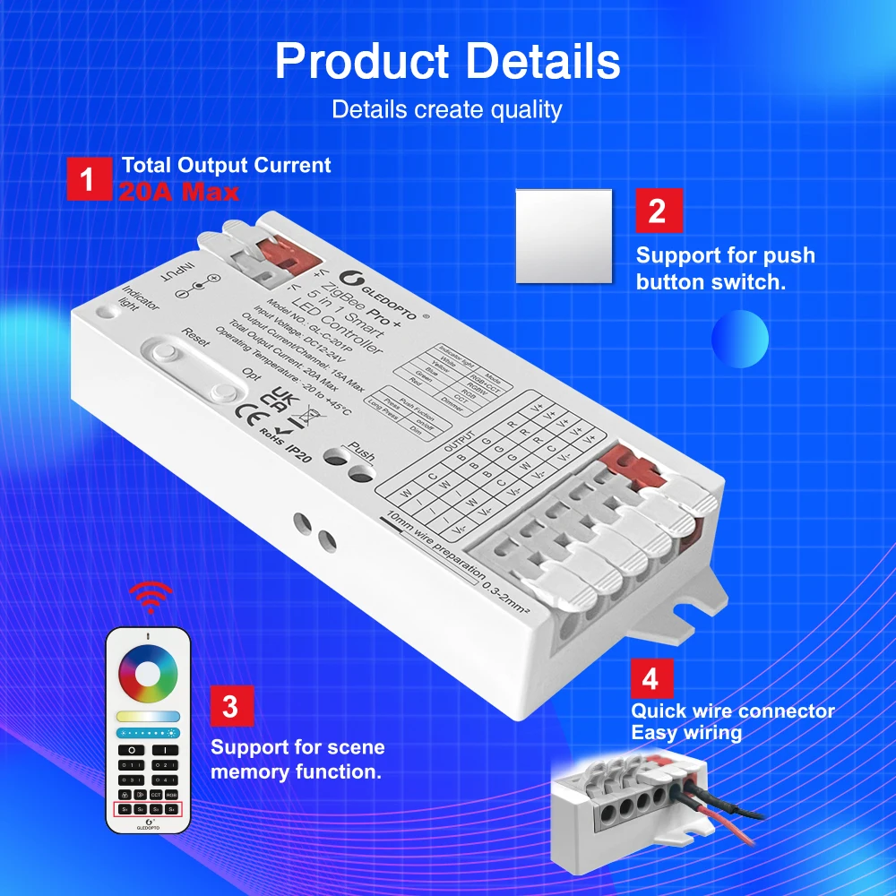 GLEDOPTO ZigBee 3.0 Pro + 3 in - Zigbee Coordinator Stick 리뷰 및 가격