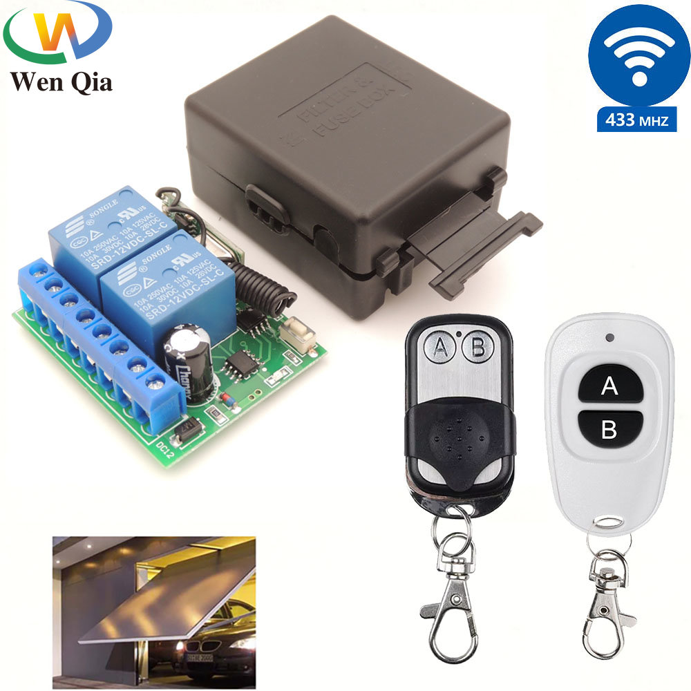 433MHz 12V 무선 차고 문/모터/자동차/조명 원 - 433Mhz Receiver Module 리뷰 및 가격